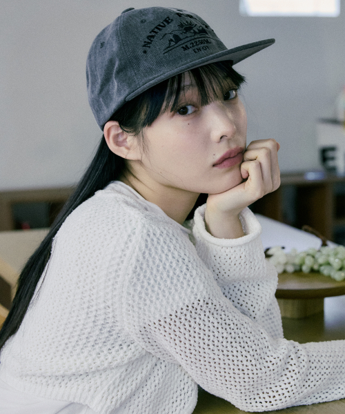 NATIVE FOREST ENOR BALL CAP - DENIM GREY
