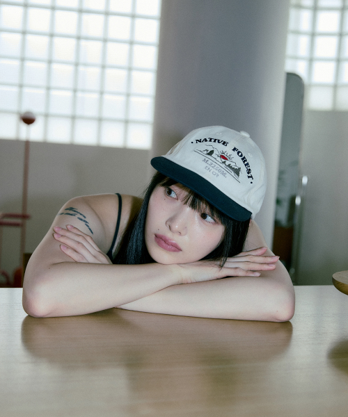 NATIVE FOREST ENOR BALL CAP - CONTRAST IVORY
