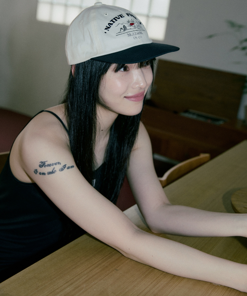 NATIVE FOREST ENOR BALL CAP - CONTRAST IVORY
