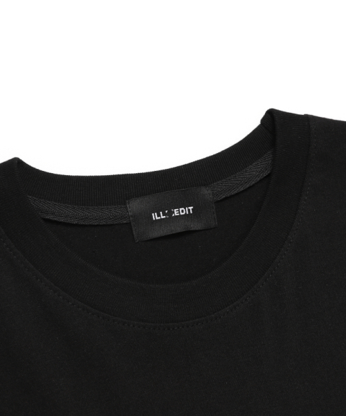 ILL INITIAL T-SHIRTS BLACK