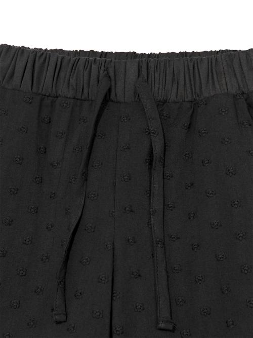 SOPHIES EYELET PANTS (BLACK)