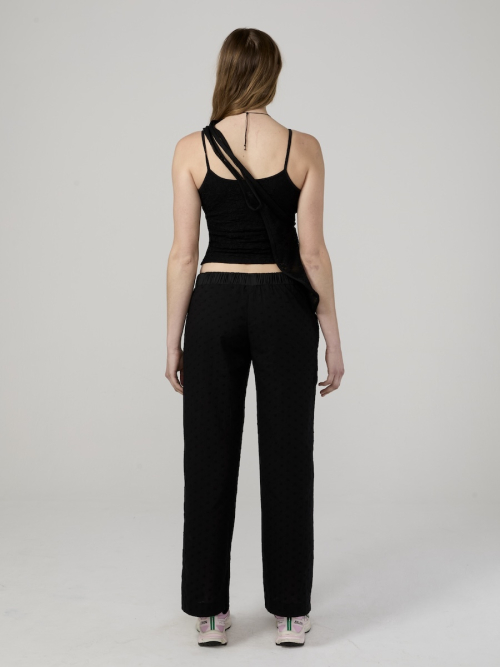 SOPHIES EYELET PANTS (BLACK)