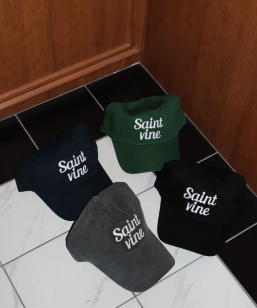 Signature cotton ballcap