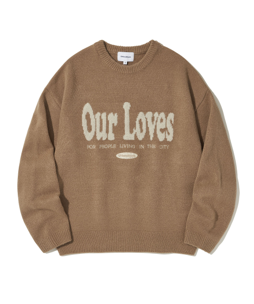 Brushed Love Graphic Pullover Knit