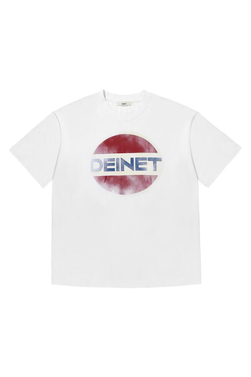 VINTAGE GRAPHIC OVERFIT T-SHIRTS IN WHITE