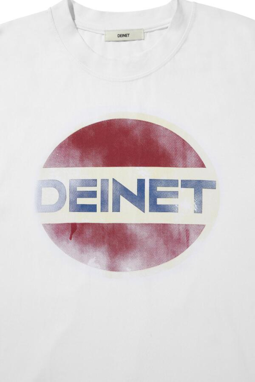 VINTAGE GRAPHIC OVERFIT T-SHIRTS IN WHITE