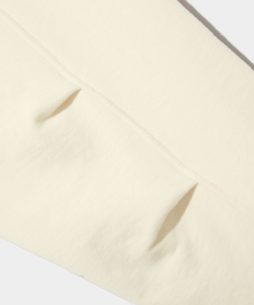 ASI FOUR-SEASON ESSENTIAL SWEAT HOODED ZIP-UP_OATMEAL