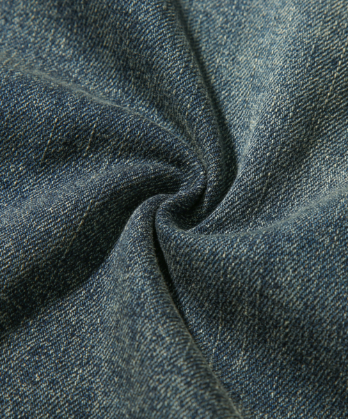 ASI ESSENTIAL BIO WASHING DENIM SHIRT_DUST INDIGO