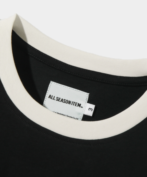 ASI LAYERING SOLID RINGER T-SHIRT_BLACK