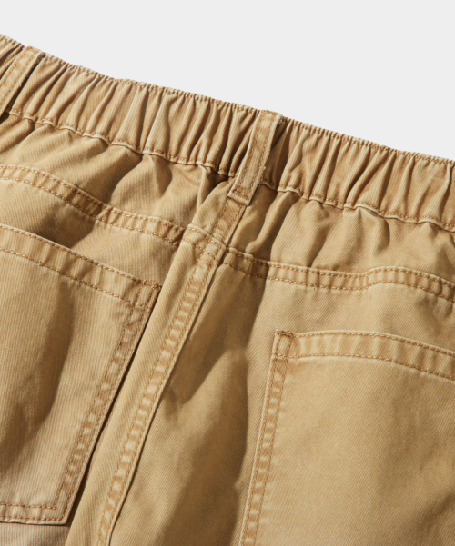ESSENTIAL FADE WASHING FATIGUE PANTS_BEIGE