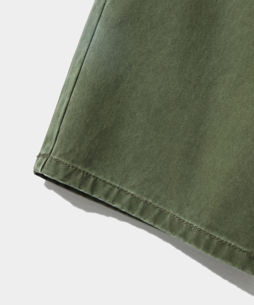 ESSENTIAL FADE WASHING FATIGUE PANTS_OLIVE