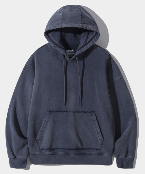 ASI FOUR-SEASON ESSENTIAL SWEAT HOODED T-SHIRT_PIGMENT NAVY