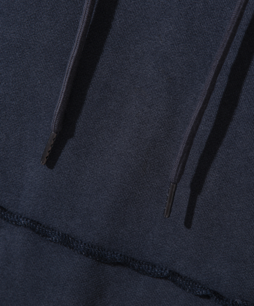 ASI FOUR-SEASON ESSENTIAL SWEAT HOODED T-SHIRT_PIGMENT NAVY