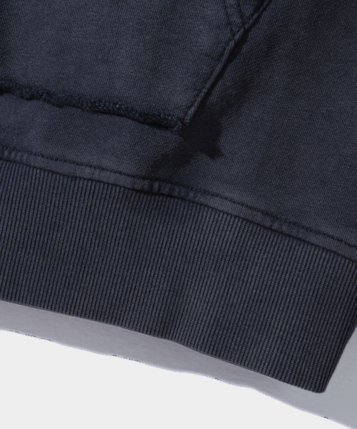 ASI FOUR-SEASON ESSENTIAL SWEAT HOODED T-SHIRT_PIGMENT NAVY