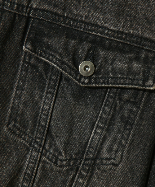 ASI OG ESSENTIAL JACKET_DENIM VINTAGE BLACK