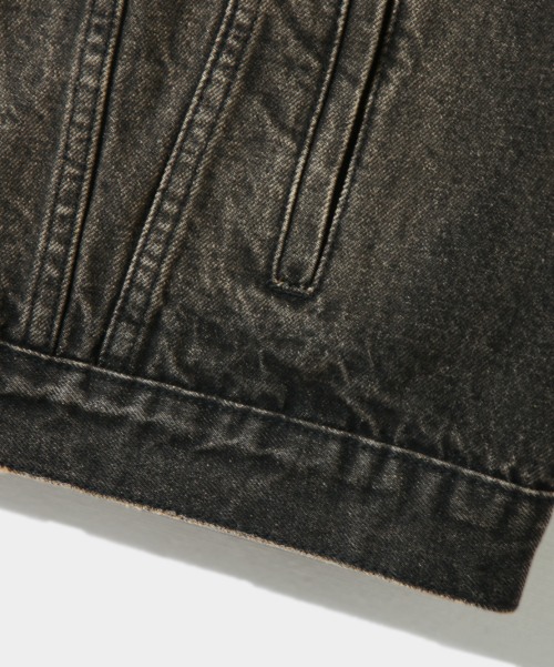 ASI OG ESSENTIAL JACKET_DENIM VINTAGE BLACK