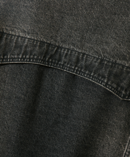 ASI OG ESSENTIAL JACKET_DENIM VINTAGE BLACK