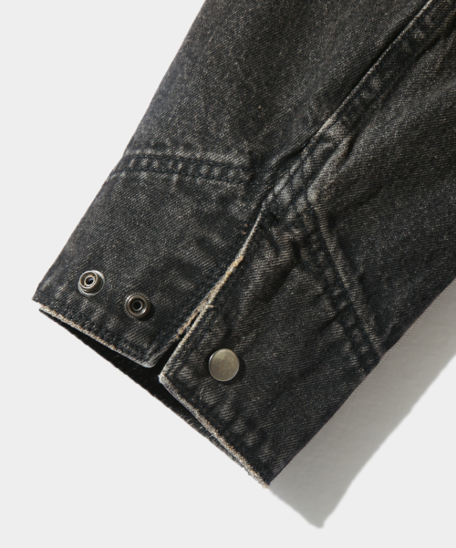 ASI OG ESSENTIAL JACKET_DENIM VINTAGE BLACK