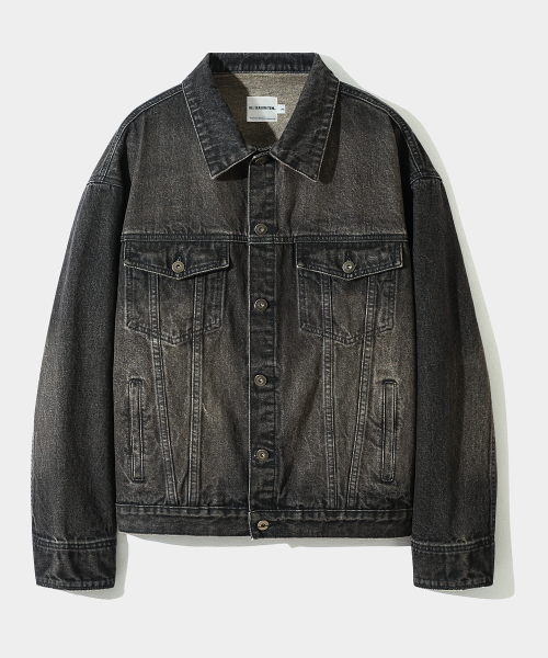ASI OG ESSENTIAL JACKET_DENIM VINTAGE BLACK