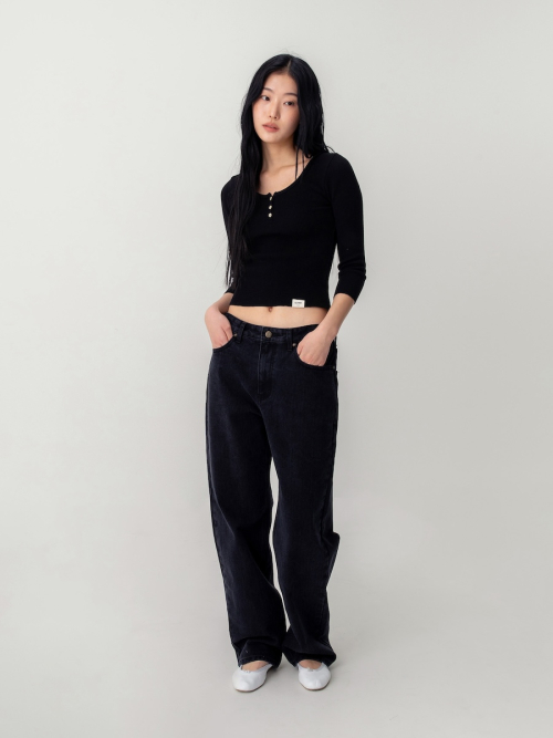 THE JANE JEANS (BLACK)