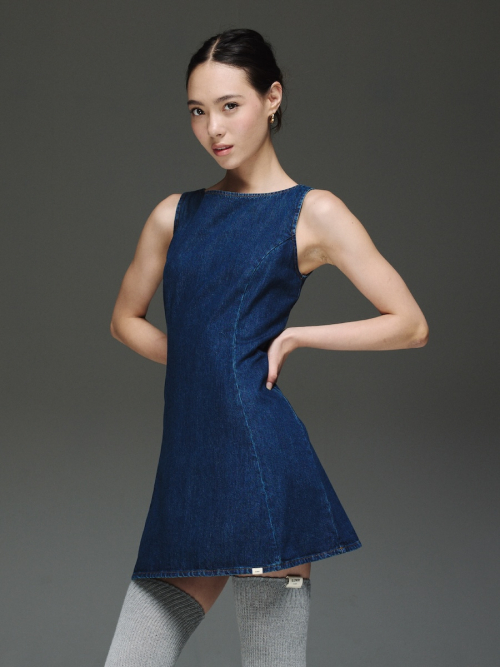 THE CHLOE DRESS (DEEP BLUE)