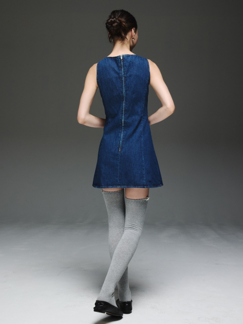 THE CHLOE DRESS (DEEP BLUE)