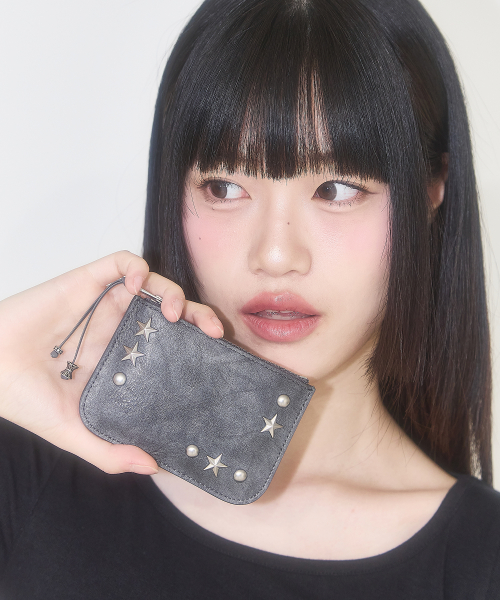 Western Card Wallet Charcoal