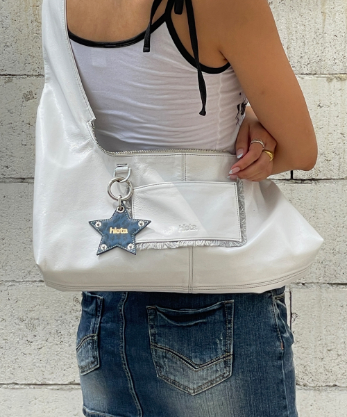 Tanny Keyring / Blue Leopard