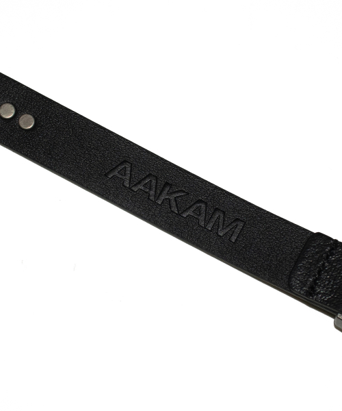 Western Studded Leather Belt (Black)