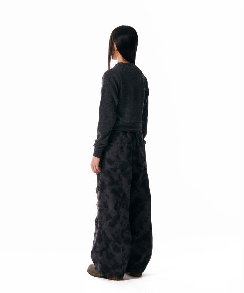 Eagle Printed Knit (Dark Gray)