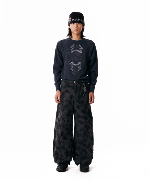 Eagle Printed Knit (Black)