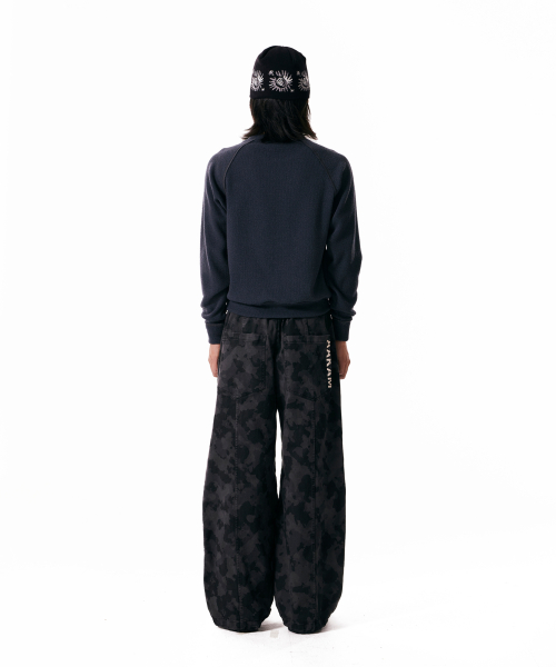 Eagle Printed Knit (Black)