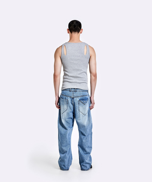 Devils Laugh sleeveless - Grey