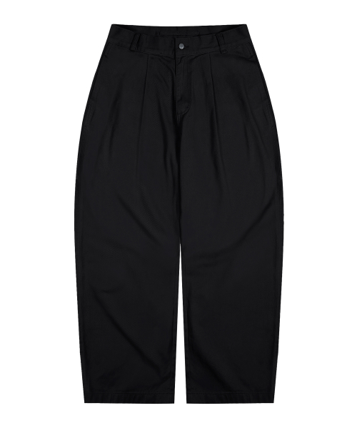 GP084 알리 와이드 워크 팬츠 (BLACK)