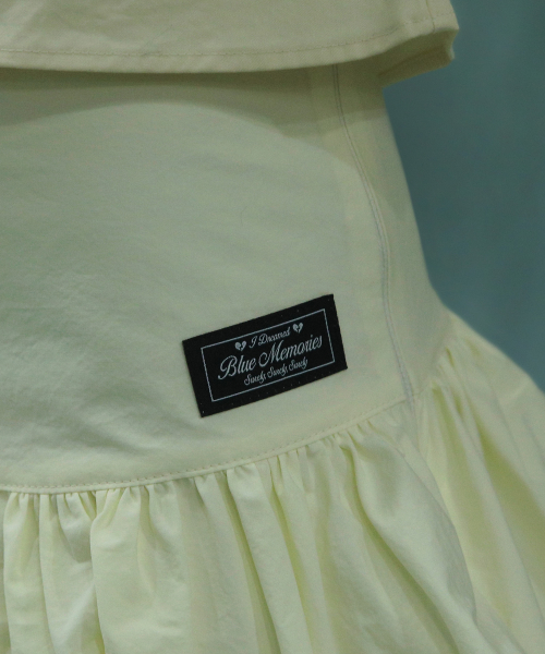 Balloon Mini Skirt Ivory