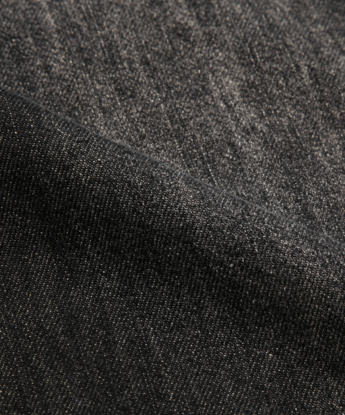 BIO WESTERN DENIM SHIRT_DUST BLACK