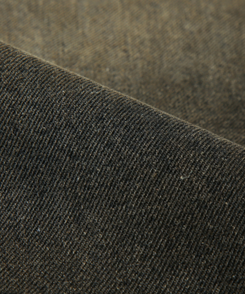BIO WASHING WIDE CARPENTER DENIM PANTS_DUST BLACK