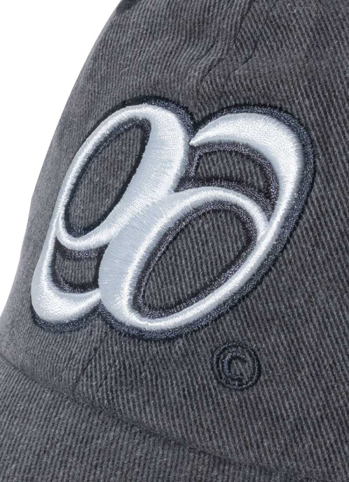 99 SYMBOL BALL CAP / CHARCOAL