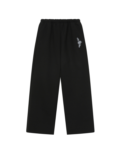 Midnight star sweat pants BLACK