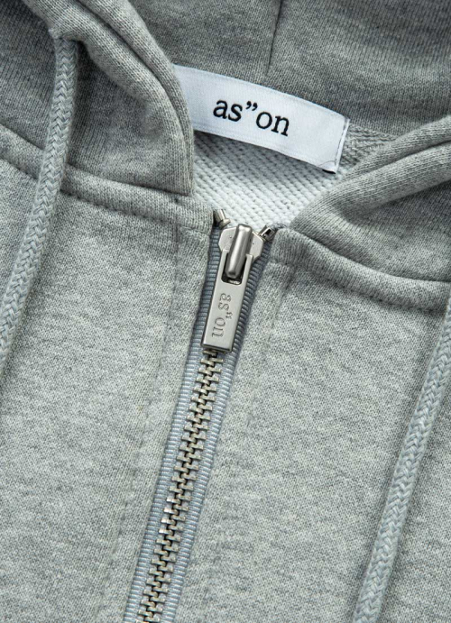 BASIC TRAINING HOOD ZIP-UP / GRAY