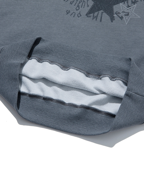 Letter Star Sweatshirts - 3color