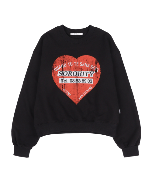 CRIMSON HEART SWEATSHIRT (BLACK)_F24ZB055