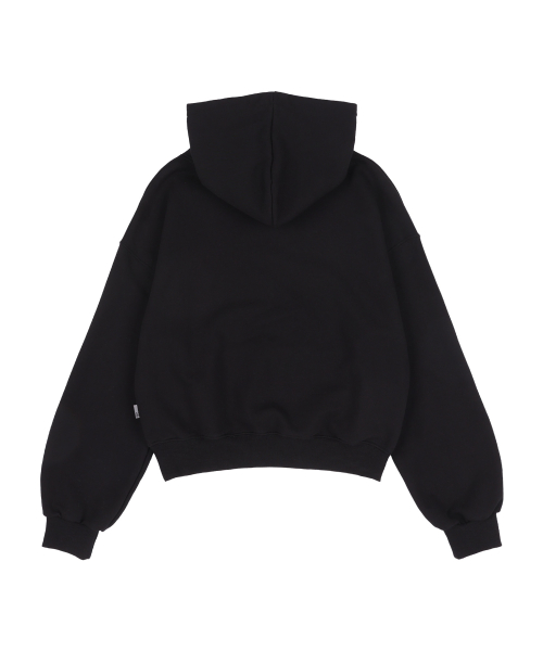 SPRAY LIE DOWN HOODIE (BLACK)_F24ZB060