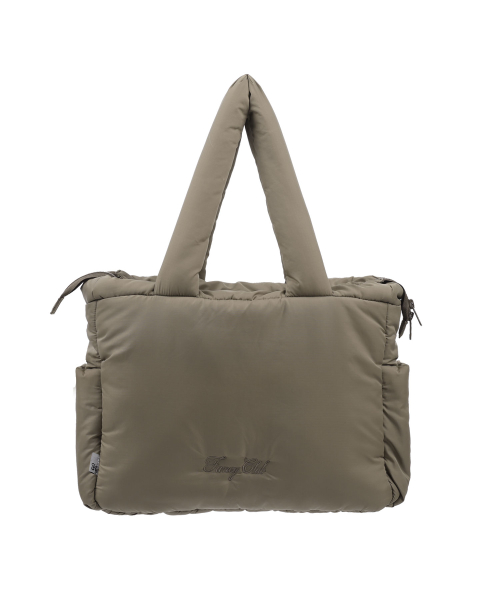 CUDDLE PADDED SHOULDER BAG (BROWN)_F24ZE913
