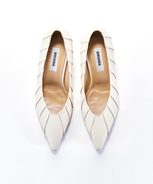 Grace Stiletto [Cream Ivory]