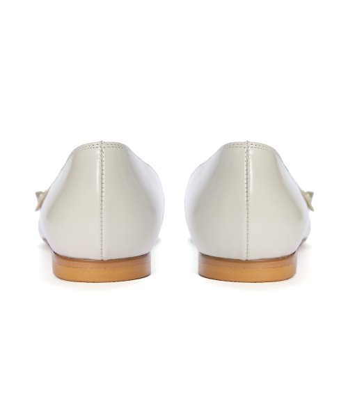 Pearl Stiletto Flat [Vanilla]