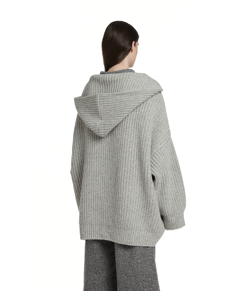 Hoodie Cardigan_Grey