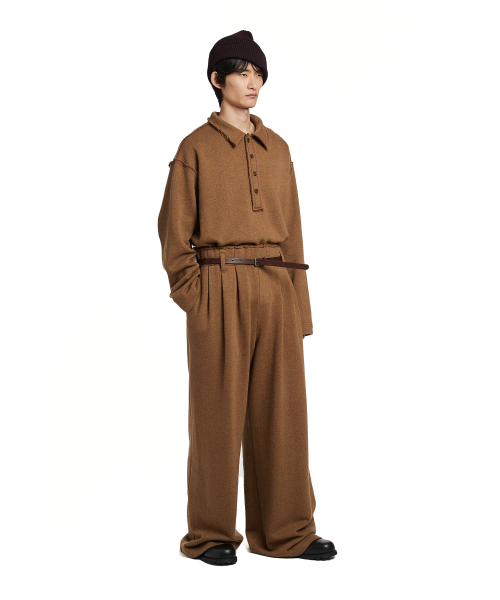 Destroyed Lounge Pants_Brown