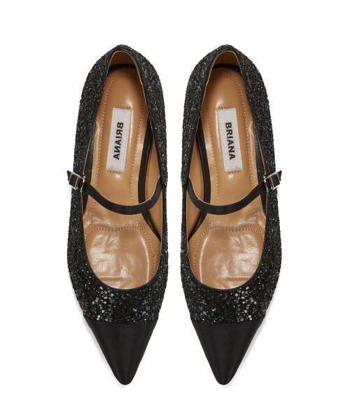 Glitter Maryjane[Black]