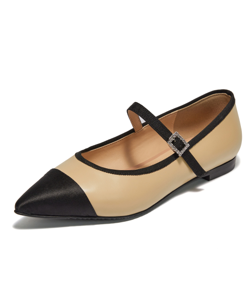 Two-tone Maryjane [Skin Beige]